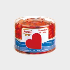  Sorini suklaasydän punainen