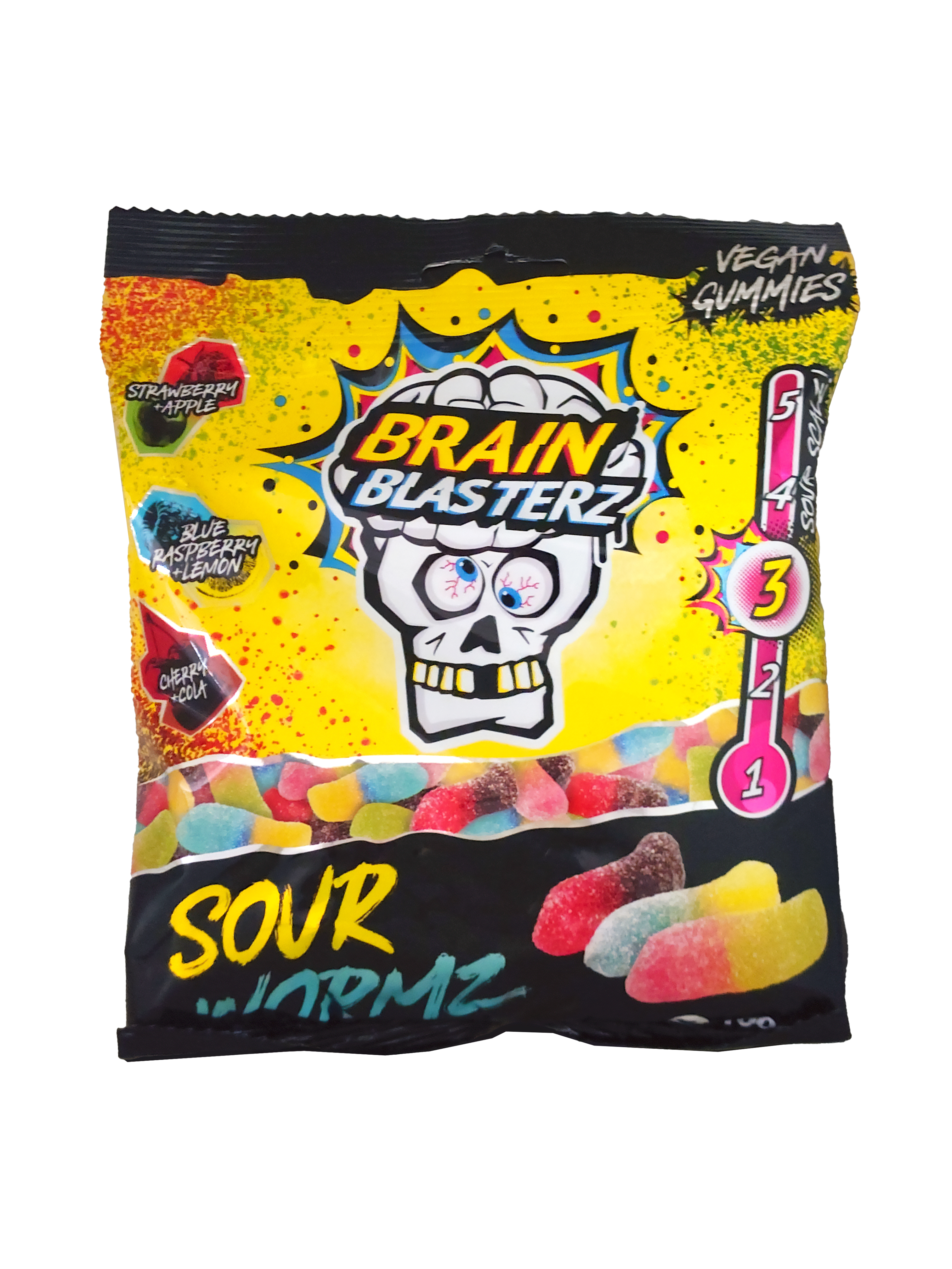Brain Blasterz Sour Wormz
