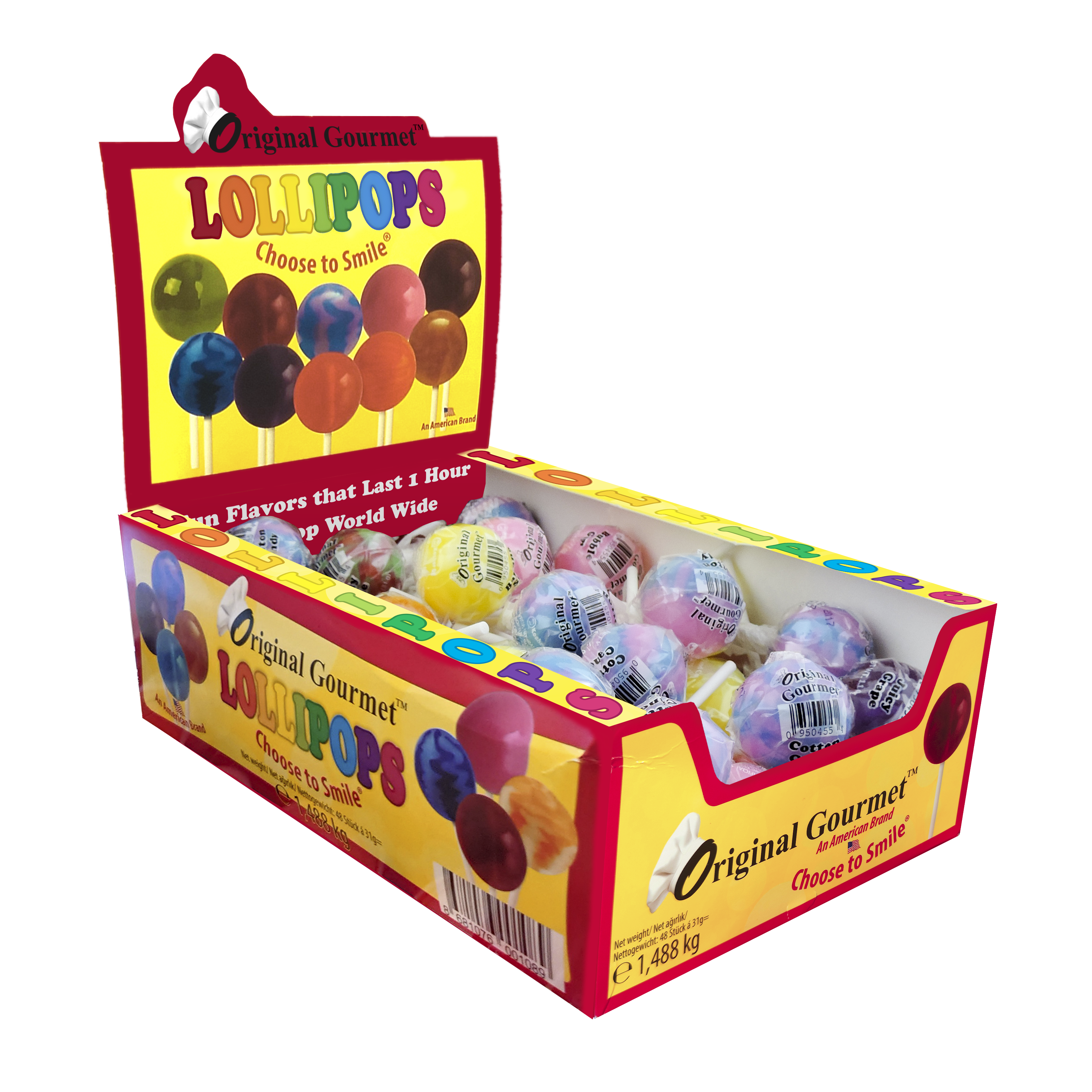 Original Gourmet Lollipops tik
