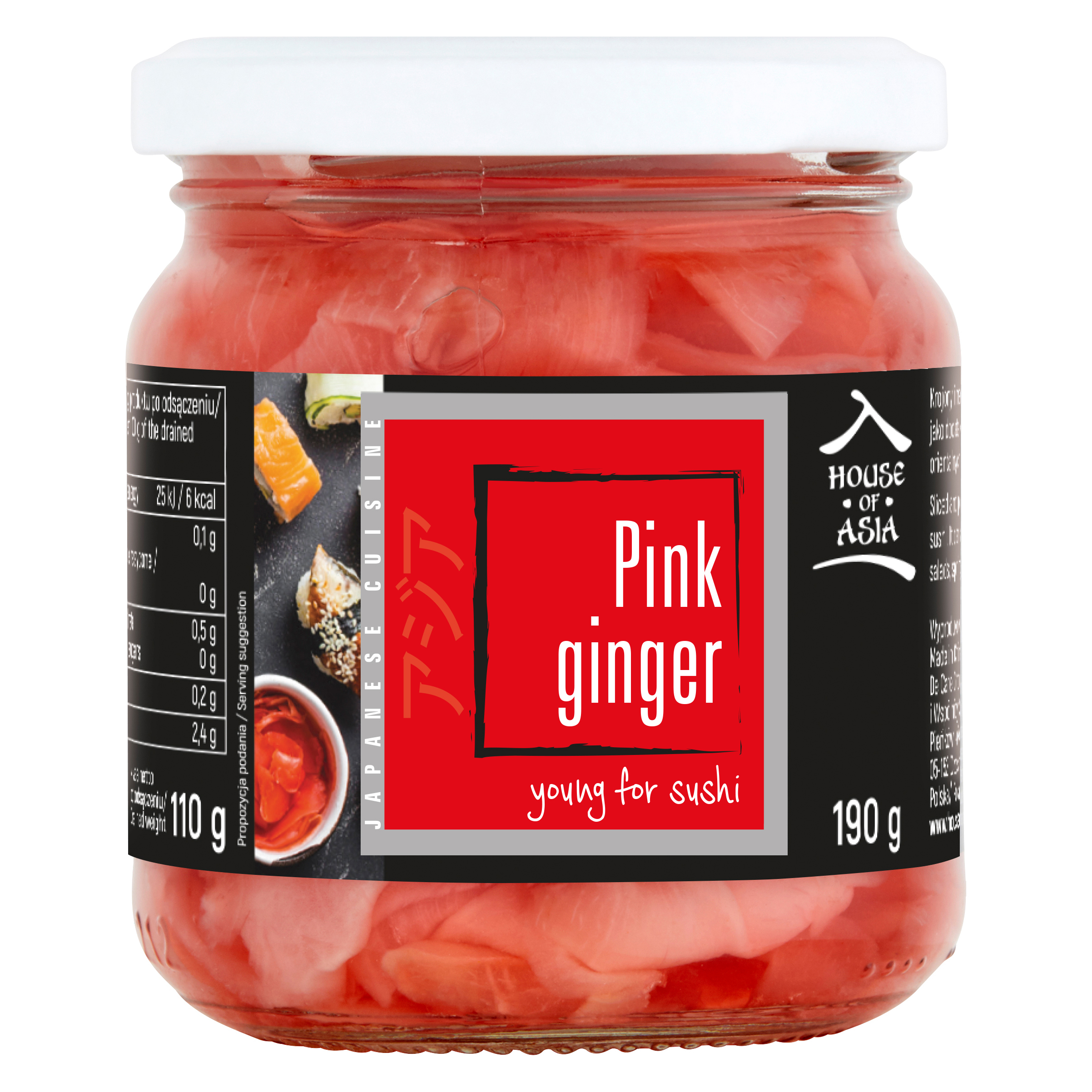 House of Asia Pinkki sushi