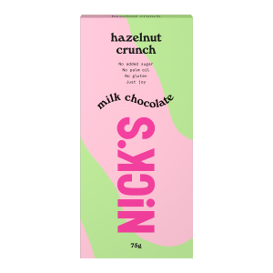 Nick's Milk Chocolate Hazelnut
