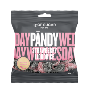 Pändy Strawberry Liquorice mak