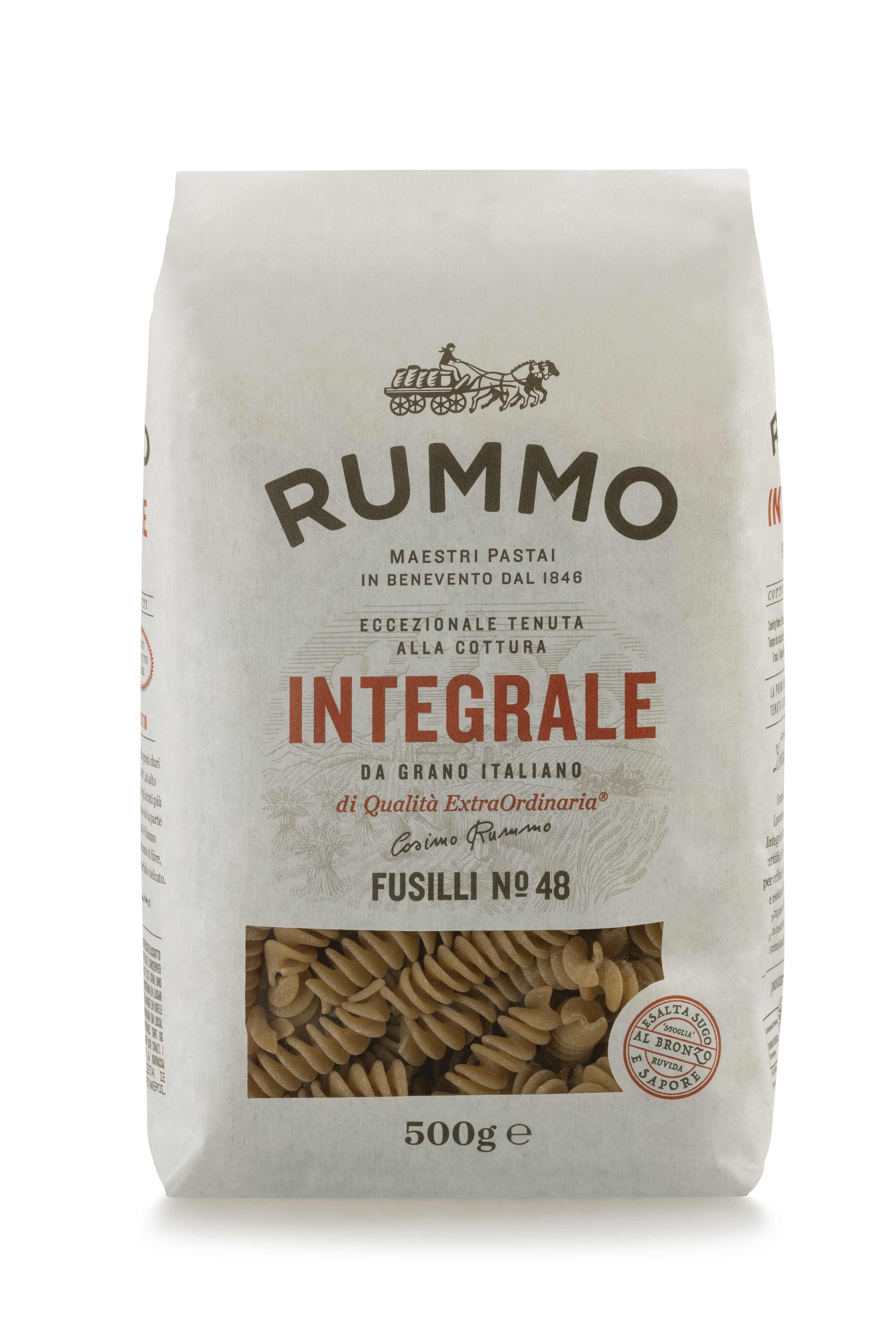 Rummo täysjyvä Fusilli