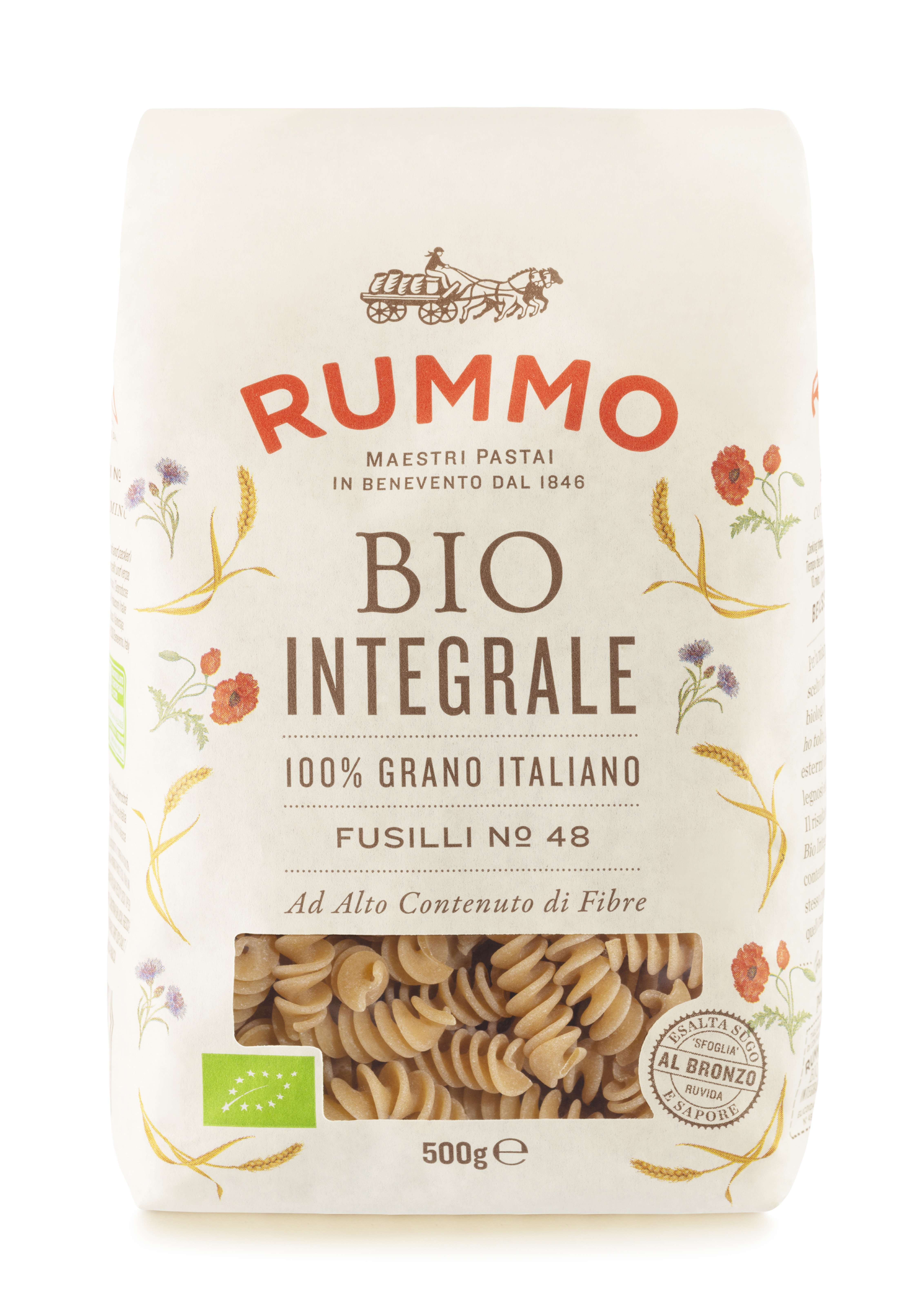  Rummo Fusilli no:48 täysjyvä