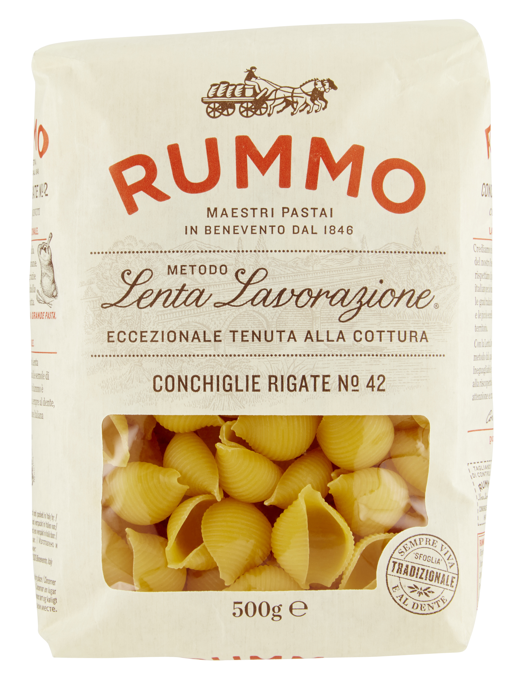 Rummo Conchiglie Rigate no:42