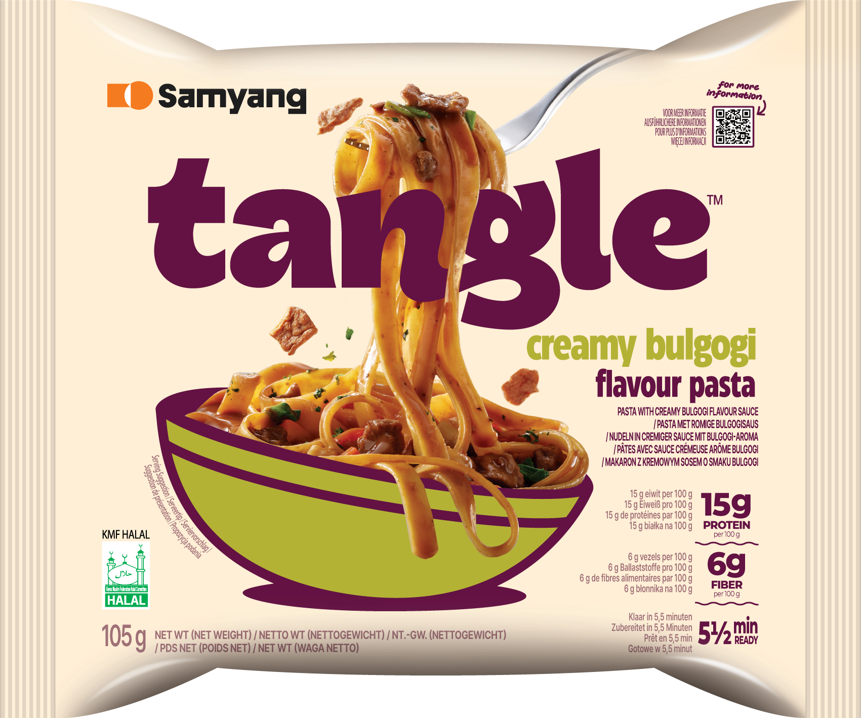 Samyang Tangle Creamy Bulgogi